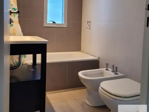 Departamento 2 ambientes con 2 baños