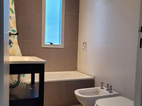 Departamento 2 ambientes con 2 baños