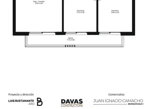 Departamento en Venta de 3 ambientes