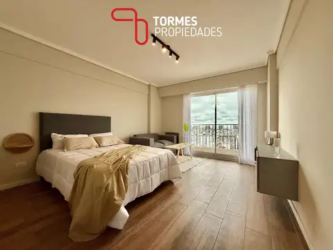 VENTA - Departamento 1 ambiente reciclado con balcón y vista panorámica en Plaza Colón Mar del Plata