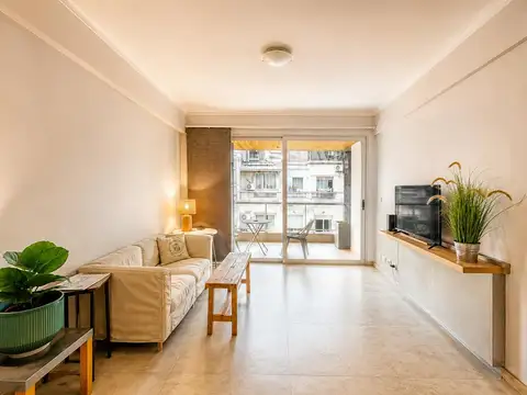 Departamento en Recoleta en venta con 2 dormitorios con cochera