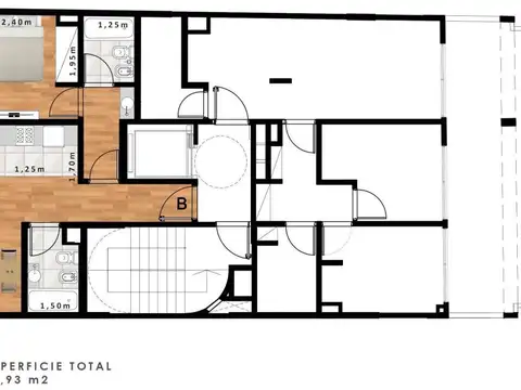 Departamento en Venta de 3 ambientes