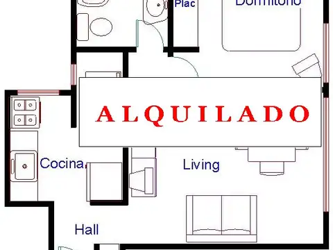 2 Amb. En Alquiler ##### ALQUILADO #####