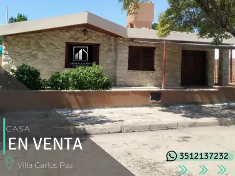 CASA 3 DORMITORIOS  - VILLA CARLOS PAZ
