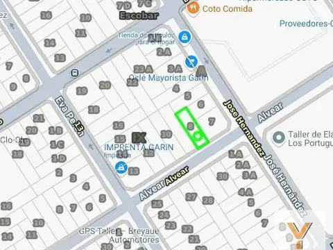 Terreno en Venta de 346,0 m2