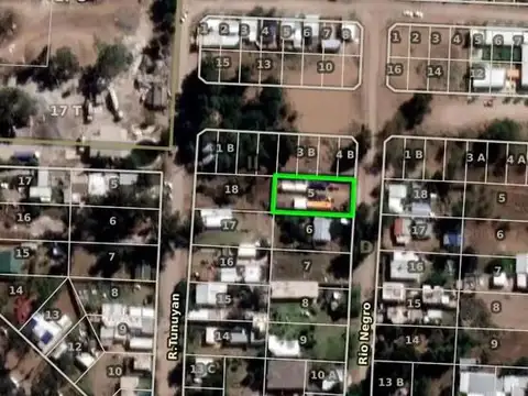 Terreno en Venta 18  mts Frente