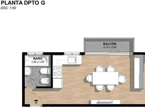 Departamento en Venta Apto profesional