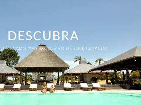 Lote en Laguna escondida en Jose Ignacio - Urugay