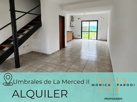 DÚPLEX  EN ALQUILER EN UMBRALES DE LA MERCED II – MORENO