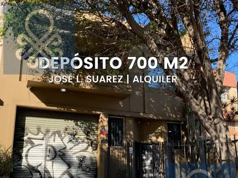 Depósito en alquiler de 700 m2 en 2 plantas en Jose L. Suarez