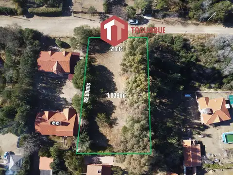 Terreno en Venta de 1039,0 m2