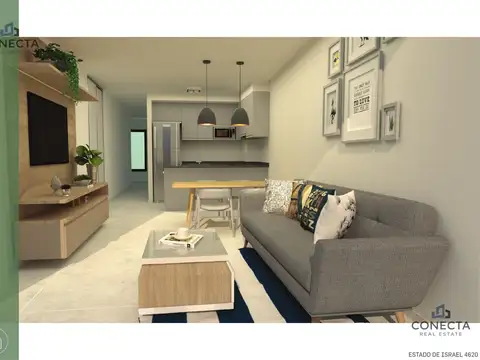 VENDE Dept. 3 amb. + Terraza en construcción ESTRENAR en Almagro