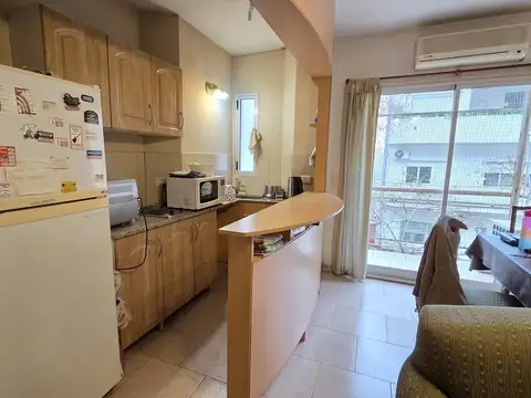 Departamento 2 ambientes con 1 baño