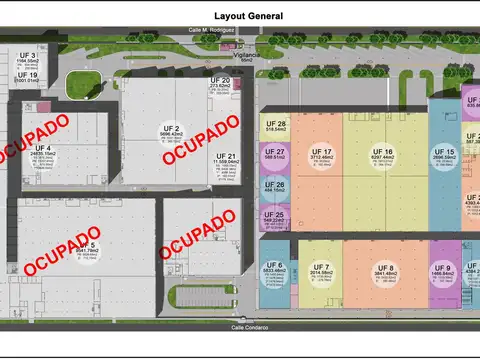 Alquiler de Depósito en Parque Industrial La Bernalesa - UF 6