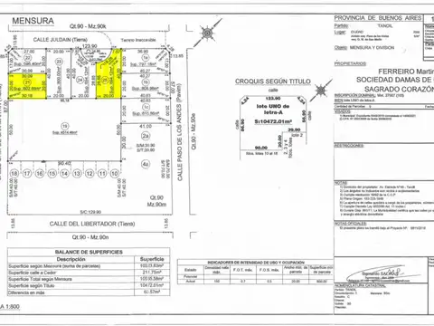 Terreno en Venta, FOS 5