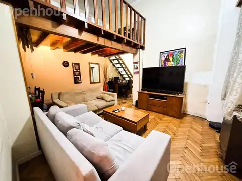 DPTO 2 AMB AMPLIO C/ ENTREPISO Y DOS PATIOS - CABALLITO