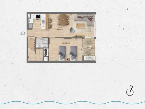 VENTA Duplex 3 dormitorios Lago Calcagno