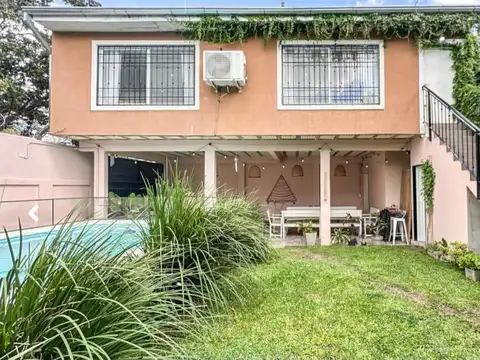 Casa con local en Venta 4 Ambientes con parque y pileta en Tigre Centro
