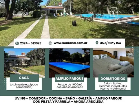 Casa Quinta  en Alquiler ubicado en Mercedes, Resto de la Provincia, Buenos Aires