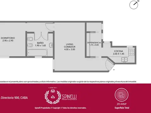 Departamento en Venta 20 años