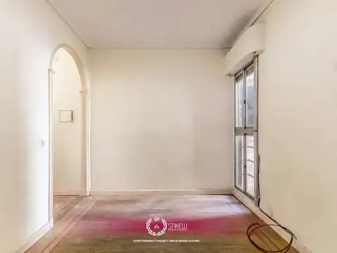 Departamento 2 ambientes con 1 baño