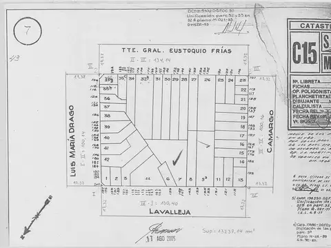 Terreno en Venta en Villa Crespo, USD 850.000