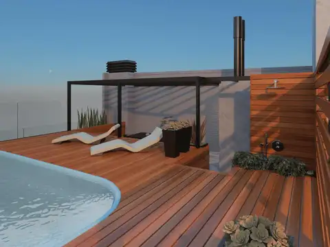 venta departamento un dormitorio pileta frente rio