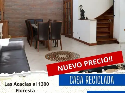 CASA 4 AMB FLORESTA/ ESTUDIO/ TERRAZA A NUEVO