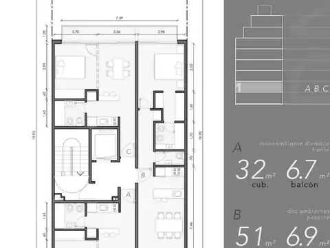 Departamento en Venta al Este