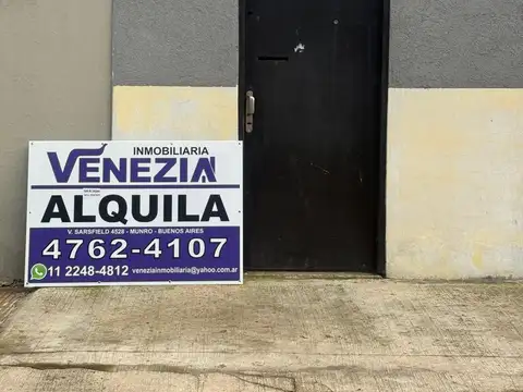 Departamento P.H. de 1 ambiente y medio con todos los servicios incluidos en el alquiler