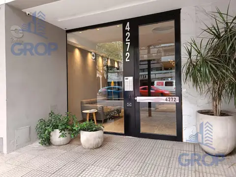 Alquiler 2 ambientes. Cochera fija. Balcón. Amenities. Almagro. Villa Crespo. Apto profesional.