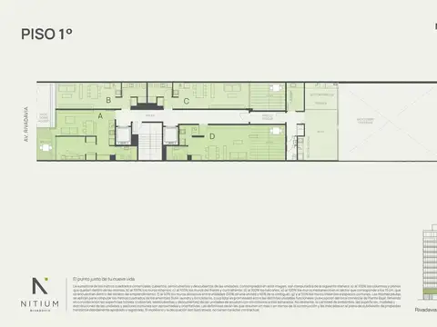 Departamento en Venta de Monoambiente