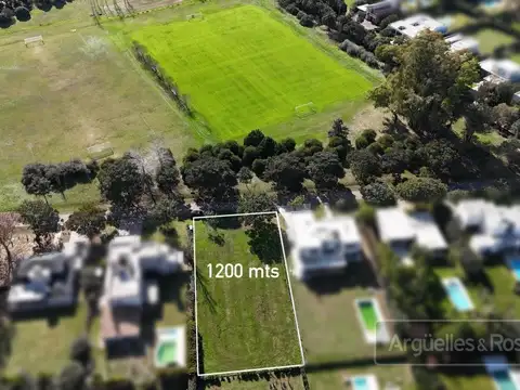 Lote Terreno Kentucky Funes - Único Frente a espacio Verde