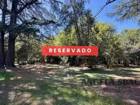 Hermoso Terreno  RESERVADO 