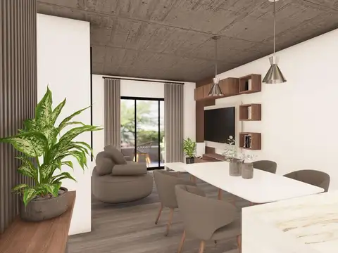 Departamento 4 ambientes con 2 baños