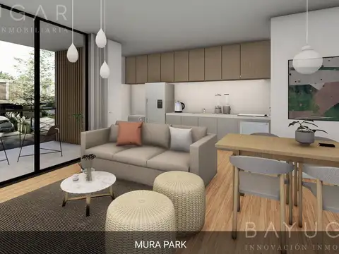 Departamento 3 ambientes con 2 baños