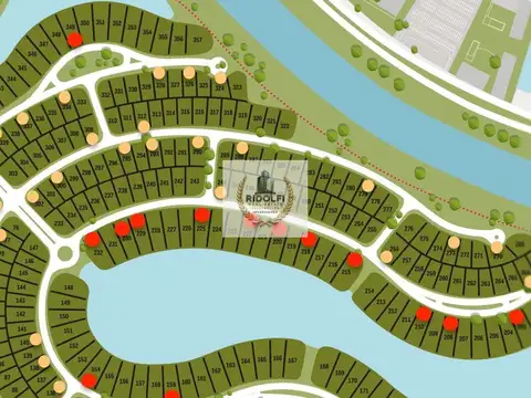 Terreno en Venta 20  mts Fondo