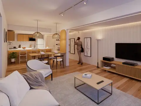 Departamento 4 ambientes con 2 baños