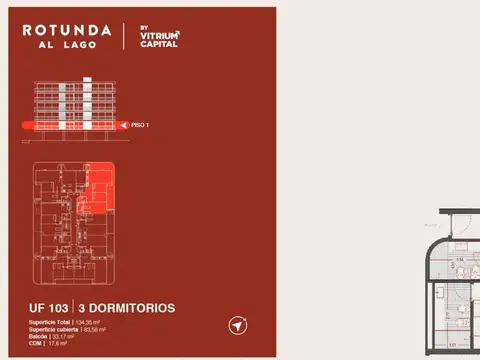 Departamento en Venta de 4 ambientes