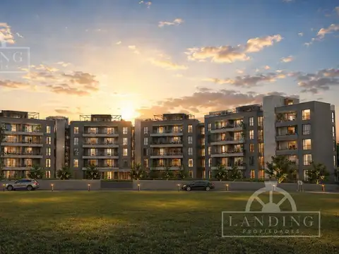 Departamento de 4 ambientes y gran terraza propia al río en El Faro en Barrio Náutico Albanueva