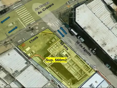 Avenida Crovara y 30 de Agosto