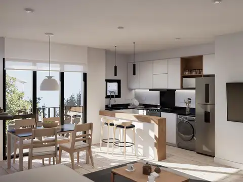 Departamento en Venta con 1 cochera