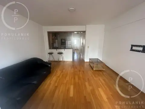 Departamento 2 ambientes con 1 baño