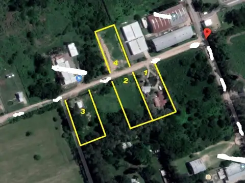 Venta Terreno Fracción Industrial Pilar 2.900 m2