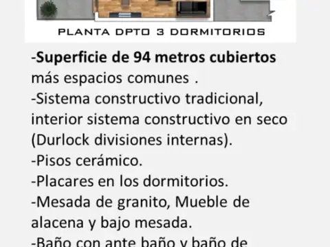 Departamento en Venta 1 año