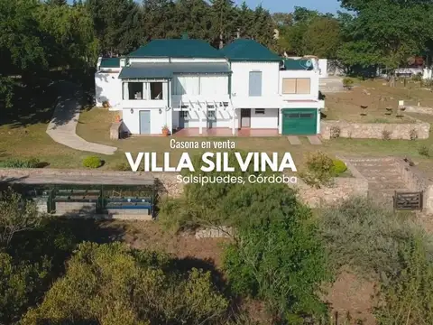 RESIDENCIA SEÑORIAL CON 6.000m² DE PARQUE Y PILETA CLIMATIZA