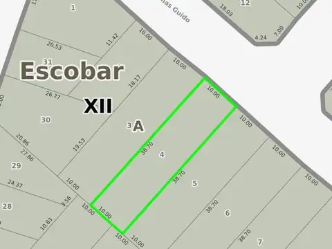 Casa en venta, Tomas Guido N°167, Escobar. FINANCIACION. ACEPTA VEHICULO