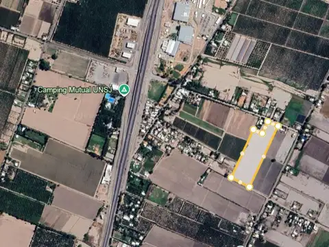 Terreno de 1.3 Has, sobre calle 8. Pocito