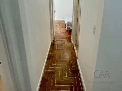 Departamento 2 ambientes con 1 baño