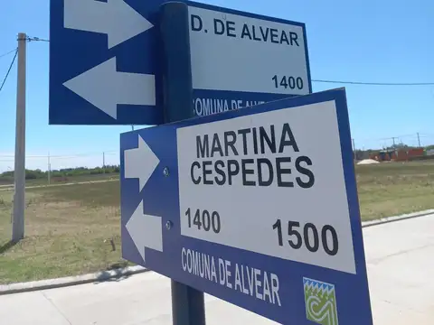 VENTA Terreno Estación Alvear 2 de 353 m2